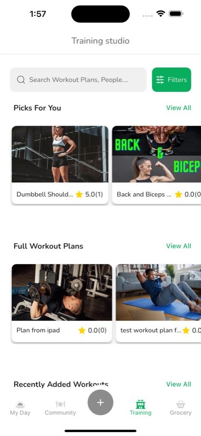Affili-Fit — Training studio