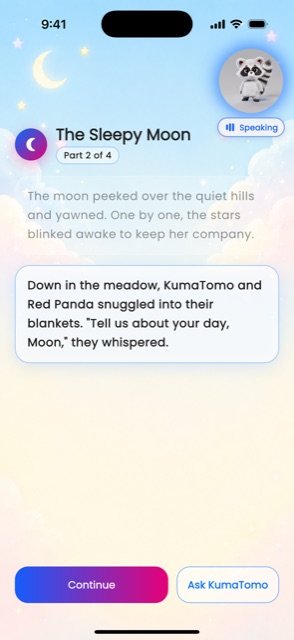KumaTomo — Bedtime stories