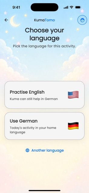 KumaTomo — Bilingual practice