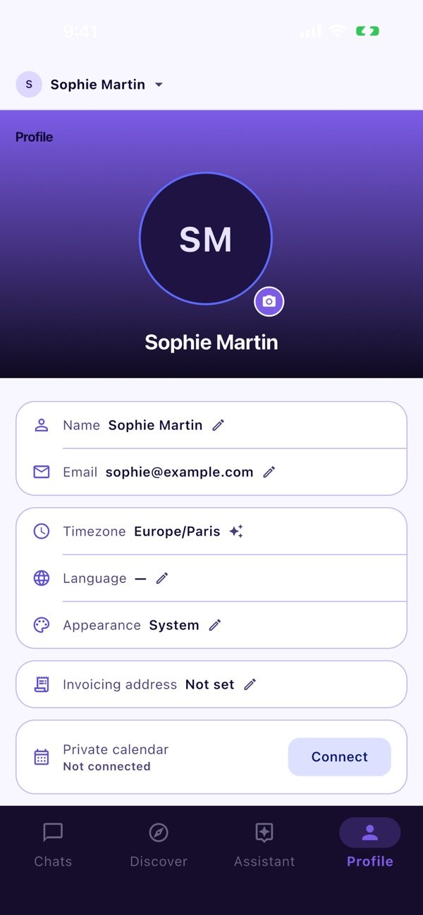 Minerva AI — Profiles