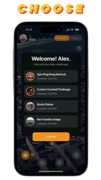 Tryal app screenshot